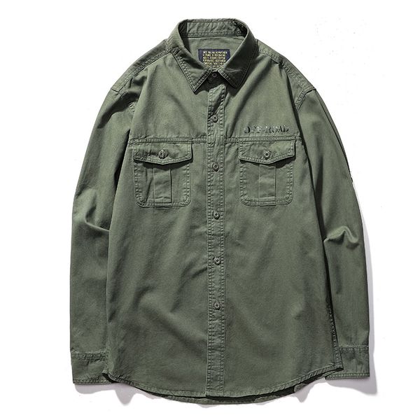 men's casual shirts dress shirt men breathable cotton military multi-pocket solid long sleeve camiseta masculina plus size s-6xl b, White;black
men's casual shirts dress shirt men breathable cotton military multi-pocket solid long sleeve camiseta masculina plus size s-6xl b, White;black