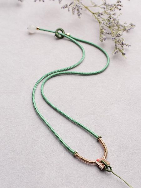 pendant rope for men and women simple jade gold neck high-end beaded, strands, Black
pendant rope for men and women simple jade gold neck high-end beaded, strands, Black