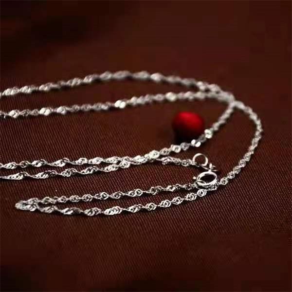 10pcs water waves chains 1.2mm 925 sterling silver necklace chains 16"-30" sh540 q2
10pcs water waves chains 1.2mm 925 sterling silver necklace chains 16"-30" sh540 q2