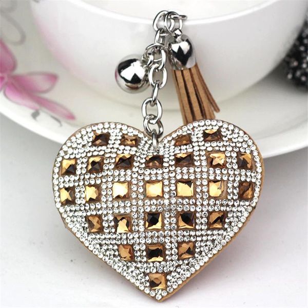 keychains fashion key chain heart female bohemian tassel chains leather fringed crystal keychain jewelry women bag car ring gifts, Silver
keychains fashion key chain heart female bohemian tassel chains leather fringed crystal keychain jewelry women bag car ring gifts, Silver