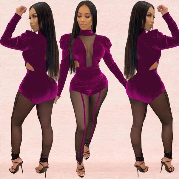 women's jumpsuits & rompers 2021 round neck bodycon mesh sheath skinny slim high waist jumpsuit long sleeve hollow out club overalls, Black;white
women's jumpsuits & rompers 2021 round neck bodycon mesh sheath skinny slim high waist jumpsuit long sleeve hollow out club overalls, Black;white