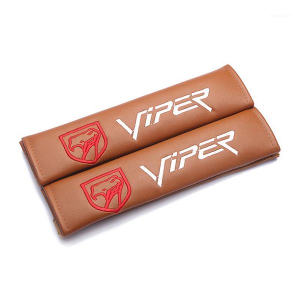 modification for viper edition emblem brown leather seat belt cover shoulder pad car accessories for1
modification for viper edition emblem brown leather seat belt cover shoulder pad car accessories for1
