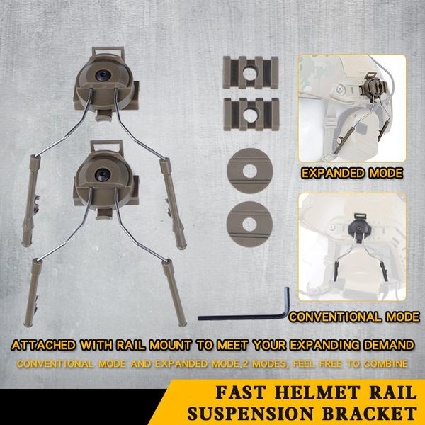 cycling helmets tactical helmet rail adapter set fast suspension bracket accessories
cycling helmets tactical helmet rail adapter set fast suspension bracket accessories