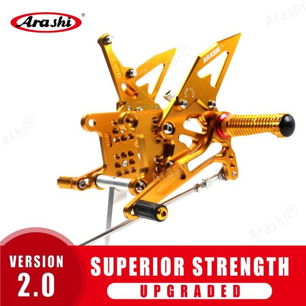 pedals arashi cnc adjustable rearset for daytona t595 / t509 955i 1997 - 2005 2000 motorcycle footrests rider foot pegs rest
pedals arashi cnc adjustable rearset for daytona t595 / t509 955i 1997 - 2005 2000 motorcycle footrests rider foot pegs rest