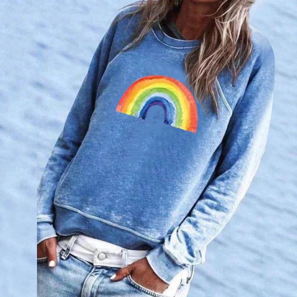 women's hoodies & sweatshirts fashion harajuku hoodie rainbow print hooded loose women long sleeve hoody sweatshirt female autumn pull, Black
women's hoodies & sweatshirts fashion harajuku hoodie rainbow print hooded loose women long sleeve hoody sweatshirt female autumn pull, Black