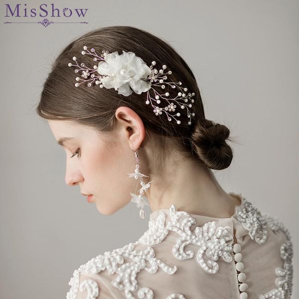 hair clips & barrettes handmade combs for bridal big silk flower ladies crystal white pins wedding accessories pearls jewelry, Golden;silver
hair clips & barrettes handmade combs for bridal big silk flower ladies crystal white pins wedding accessories pearls jewelry, Golden;silver