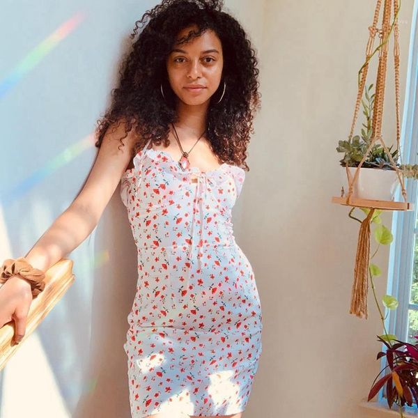 boho floral printed lace-up spaghetti strap cami dress sleeveless backless ruched mini sundress women summer clothes women's swimwear, White;black
boho floral printed lace-up spaghetti strap cami dress sleeveless backless ruched mini sundress women summer clothes women's swimwear, White;black