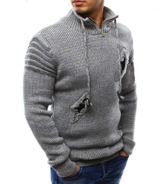 men's winter brand casual slim sweaters men zipper holes sweater knitted sweaters1 ogrl, White;black
men's winter brand casual slim sweaters men zipper holes sweater knitted sweaters1 ogrl, White;black