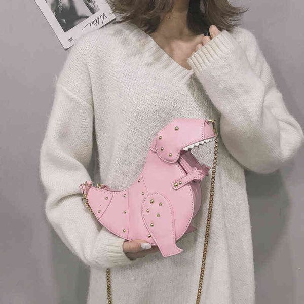 fashion dinosaur design rivets pu leather girl's chain purse shoulder bag tote ladies crossbody mini menger flap
fashion dinosaur design rivets pu leather girl's chain purse shoulder bag tote ladies crossbody mini menger flap