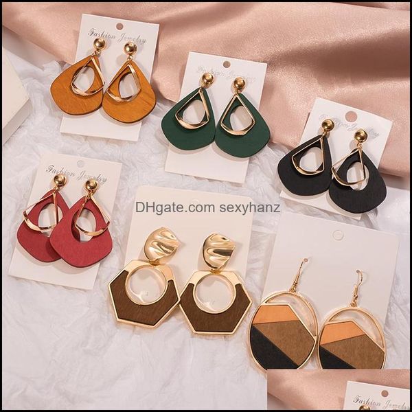 charm earrings jewelry fashion bohemian geometric wooden drop dangle for women gold statement female 2021 korean vintage delivery wrrpp, Golden
charm earrings jewelry fashion bohemian geometric wooden drop dangle for women gold statement female 2021 korean vintage delivery wrrpp, Golden
