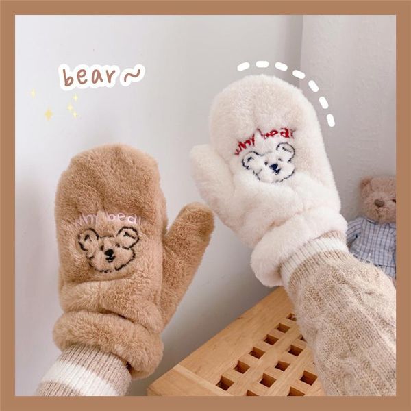 five fingers gloves 1 pair cartoon plush thick warm girl women winter keep plus velvet mittens children coral fleece full finger, Blue;gray
five fingers gloves 1 pair cartoon plush thick warm girl women winter keep plus velvet mittens children coral fleece full finger, Blue;gray