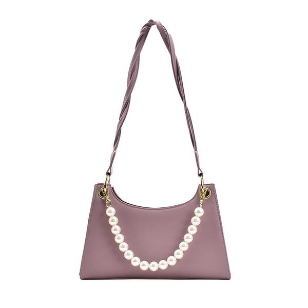 arrivals women's shoulder bag for female pu leather solid color beaded handle design retro simplicity underarm baguette evening bags
arrivals women's shoulder bag for female pu leather solid color beaded handle design retro simplicity underarm baguette evening bags