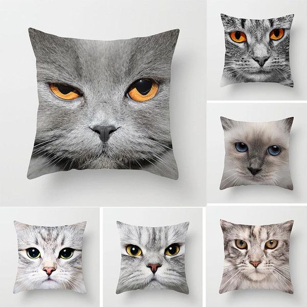 cushion/decorative pillow cute pet cat face decorative animal cushion cover sofa vintage black and white home couch pillows casehome decorat
cushion/decorative pillow cute pet cat face decorative animal cushion cover sofa vintage black and white home couch pillows casehome decorat