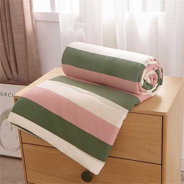 comforters & sets grade knitted cotton summer child thin quilt boys and girls fresh student dormitory air conditioner
comforters & sets grade knitted cotton summer child thin quilt boys and girls fresh student dormitory air conditioner