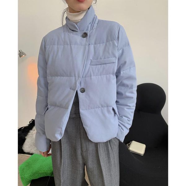 women's down & parkas 2021 warm short puffer coat women autumn clothes vintage suit collar white duck jacket winter parka overcoat fem, Black
women's down & parkas 2021 warm short puffer coat women autumn clothes vintage suit collar white duck jacket winter parka overcoat fem, Black