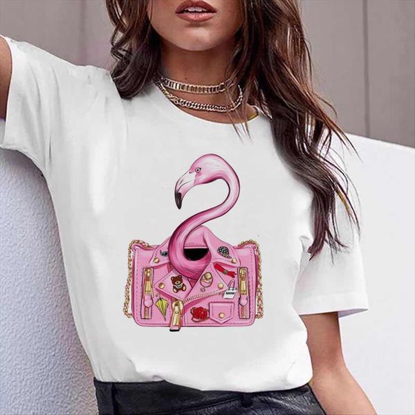 summer printed flamingo perfume art womens t shirts fashion harajuku graphic female, White
summer printed flamingo perfume art womens t shirts fashion harajuku graphic female, White