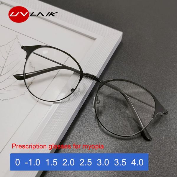 fashion sunglasses frames -1.0 1.5 2.0 2.5 3.0 3.5 4.0 uvlaik finished myopia glasses women men round metal prescription nearsighted for stu, Black
fashion sunglasses frames -1.0 1.5 2.0 2.5 3.0 3.5 4.0 uvlaik finished myopia glasses women men round metal prescription nearsighted for stu, Black