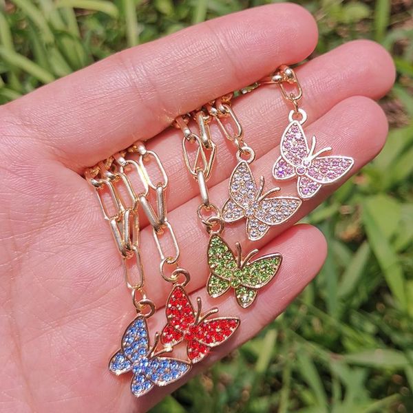 chokers zx luxury elegant rhinestone butterfly pendant necklace for women gold silver color link chain wholesale gifts, Golden;silver
chokers zx luxury elegant rhinestone butterfly pendant necklace for women gold silver color link chain wholesale gifts, Golden;silver