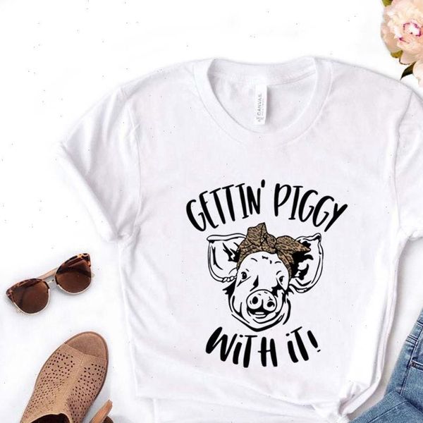 gettin piggy with it womens bandana pig print cotton funny yong girl tee drop ship pm 22, White
gettin piggy with it womens bandana pig print cotton funny yong girl tee drop ship pm 22, White