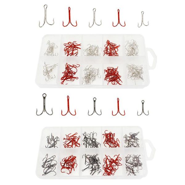 fishing hooks 130pcs/set treble box kit portable high carbon steel lure outdoor tackles accessories
fishing hooks 130pcs/set treble box kit portable high carbon steel lure outdoor tackles accessories