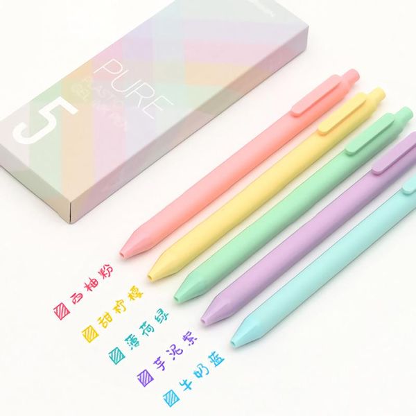 gel pens kaco colorful pen 5pcs/box macarons small fresh 0.5mm ballpoint student marker school office writing stationery gifts
gel pens kaco colorful pen 5pcs/box macarons small fresh 0.5mm ballpoint student marker school office writing stationery gifts