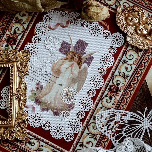 other arts and crafts 10 pcs hollow lace paper packaging tea party for diy scrapbooking/card making account material decoration stickers
other arts and crafts 10 pcs hollow lace paper packaging tea party for diy scrapbooking/card making account material decoration stickers