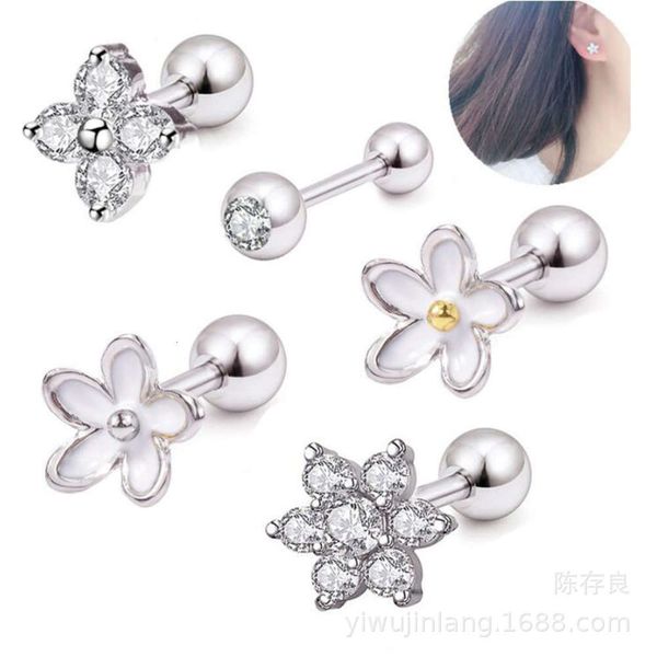stainless steel navel creative zirconium flower body echo perforation jewelry small ear bone puncture
stainless steel navel creative zirconium flower body echo perforation jewelry small ear bone puncture