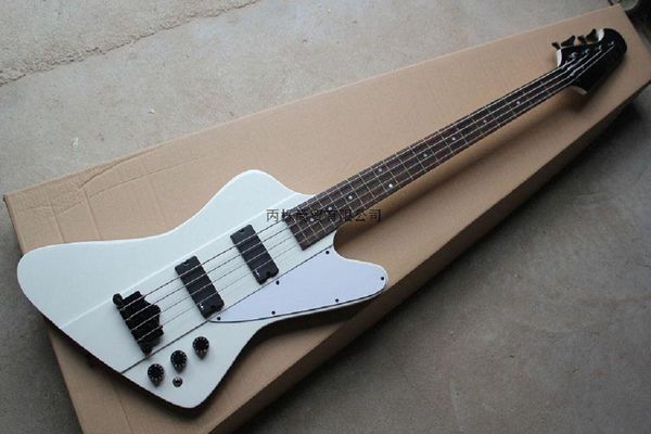 gb thunderbird 4 strings electric bass in white color electric bass with emg pick-up @31
gb thunderbird 4 strings electric bass in white color electric bass with emg pick-up @31