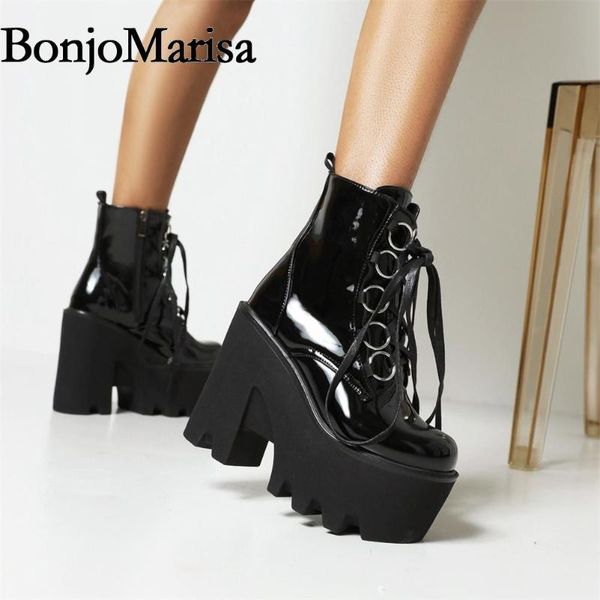 boots bonjomarisa brand platform chunky heel goth women zipper lace up metal punk cool motorcycle combat for, Black
boots bonjomarisa brand platform chunky heel goth women zipper lace up metal punk cool motorcycle combat for, Black