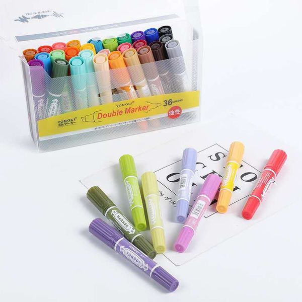 painting pens large double head set studio advertisement pop marker 36 color second hair, Black;red
painting pens large double head set studio advertisement pop marker 36 color second hair, Black;red