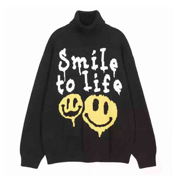 men's sweaters suéter de gola alta rodada, masculino, inverno, sorriso, estampa letras, harajuku, casual, quente, pulôver, solto, casal, White;black
men's sweaters suéter de gola alta rodada, masculino, inverno, sorriso, estampa letras, harajuku, casual, quente, pulôver, solto, casal, White;black