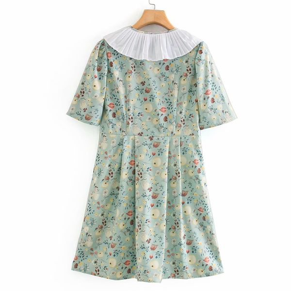 dresses summer new fresh fruit printed doll collar pullover short sleeve chic women's dress retro leisure vacation female dresses, Black;gray
dresses summer new fresh fruit printed doll collar pullover short sleeve chic women's dress retro leisure vacation female dresses, Black;gray