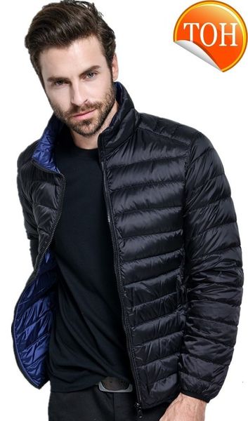 down reversible jacket men duck winter coat ultra light plus size 4xl double sided zipper casual lightweight men's clothing, Black
down reversible jacket men duck winter coat ultra light plus size 4xl double sided zipper casual lightweight men's clothing, Black