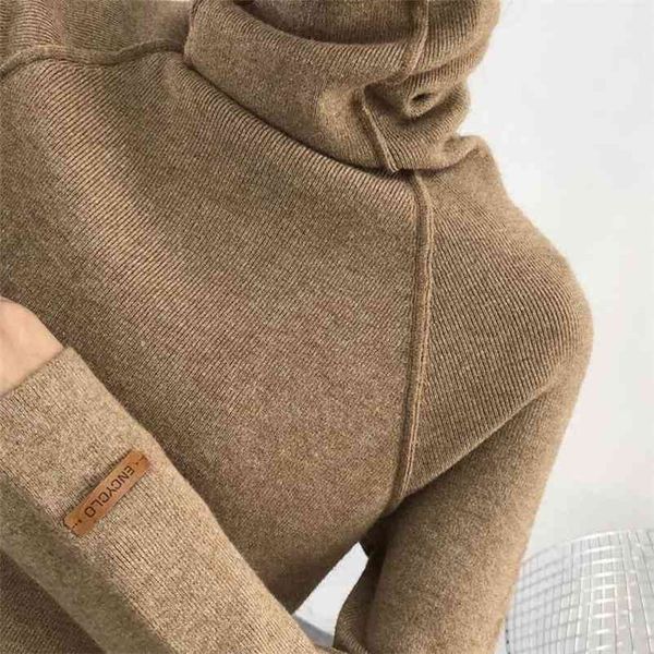 turtleneck thin knitted women's sweater outerwear long sleeve slim fit solid color pullover fashion winter women 210812, White;black
turtleneck thin knitted women's sweater outerwear long sleeve slim fit solid color pullover fashion winter women 210812, White;black