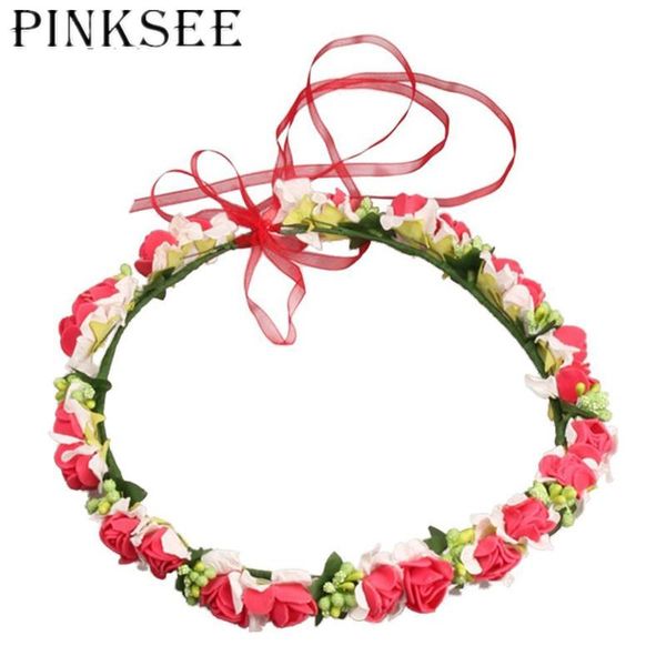 hair clips & barrettes pinksee lovely bride women flower crown band wedding floral headband garland girl wreath elastic accessories, Golden;silver
hair clips & barrettes pinksee lovely bride women flower crown band wedding floral headband garland girl wreath elastic accessories, Golden;silver