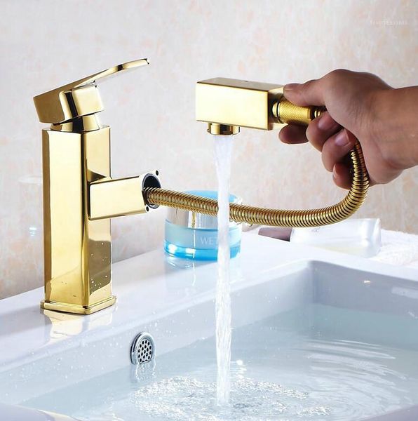 bathroom sink faucets arrival golden plated finish pull out faucet basin mixer tap hj-90161
bathroom sink faucets arrival golden plated finish pull out faucet basin mixer tap hj-90161