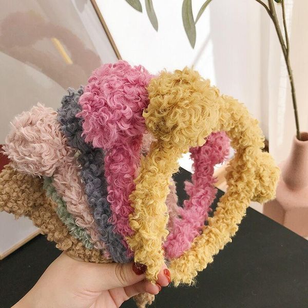 hair accessories cartoon bear hairband 2021 korean style pure color plush lovely autumn winter leisure home all-match
hair accessories cartoon bear hairband 2021 korean style pure color plush lovely autumn winter leisure home all-match