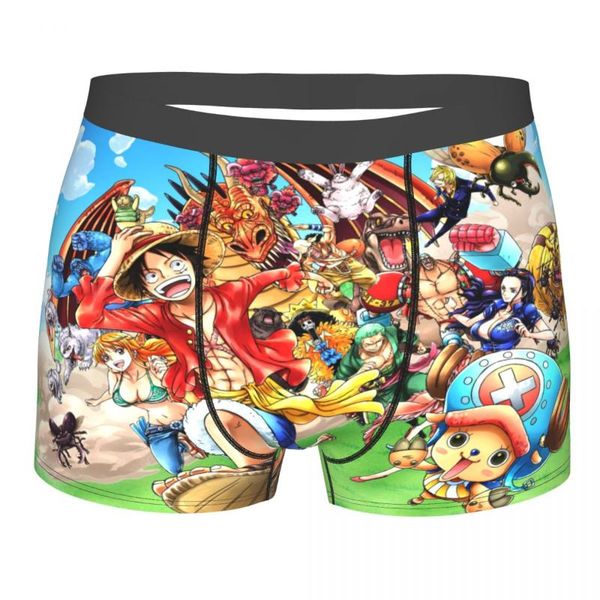 underpants one piece anime adventure breathbale panties male underwear shorts boxer briefs, Black;white
underpants one piece anime adventure breathbale panties male underwear shorts boxer briefs, Black;white