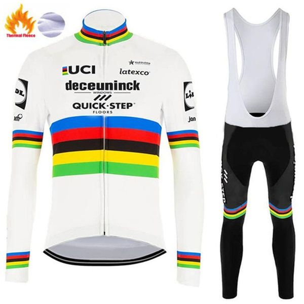 racing sets quick step team winter cycling suit mens long sleeve velvet sports road bike warm clothing mtb jacket wool shirts cycle kit, Black;blue
racing sets quick step team winter cycling suit mens long sleeve velvet sports road bike warm clothing mtb jacket wool shirts cycle kit, Black;blue