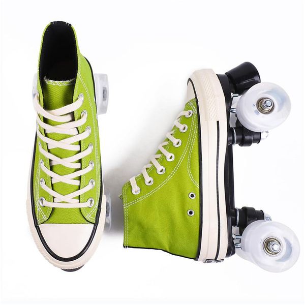 inline & roller skates 2021 summer 4 wheels canvas girls flashing quad skating shoes sneakers 2 row line outdoor gym sports women men
inline & roller skates 2021 summer 4 wheels canvas girls flashing quad skating shoes sneakers 2 row line outdoor gym sports women men