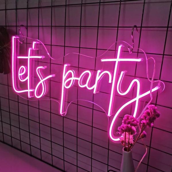 other lighting bulbs & tubes custom neon sign let's party wedding bar pub outdoor indoor ins wall decor led home room decoration
other lighting bulbs & tubes custom neon sign let's party wedding bar pub outdoor indoor ins wall decor led home room decoration