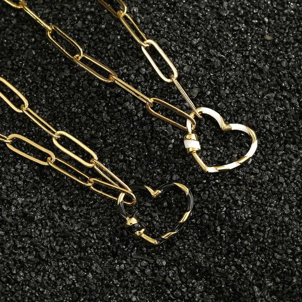 necklace style ins thick chain love pendant ladies personality jewelry necklaces, Silver
necklace style ins thick chain love pendant ladies personality jewelry necklaces, Silver