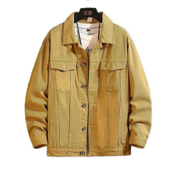 men's jackets fashion denim jacket men slim streetwear ripped cargo hip hop bomber classic casual autumn, Black;brown
men's jackets fashion denim jacket men slim streetwear ripped cargo hip hop bomber classic casual autumn, Black;brown