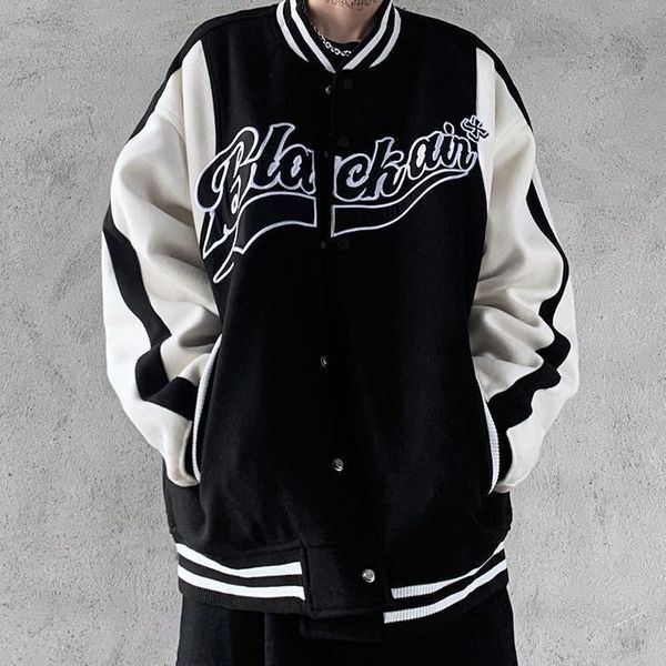 women's jackets hip hop hairy bone block-colored jackets of the men harajuku style college bomber women's jacket baseball outerwea, Black;brown
women's jackets hip hop hairy bone block-colored jackets of the men harajuku style college bomber women's jacket baseball outerwea, Black;brown