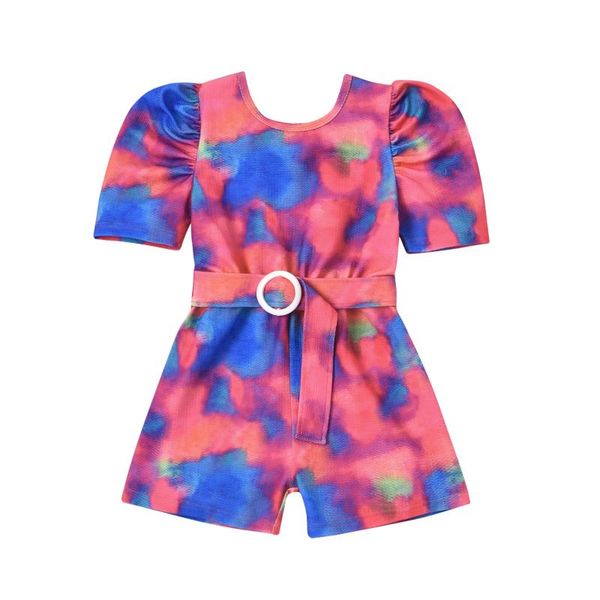 girl's clothing set, tie-dye puff sleeve playsuit one-piece suit for birthday party vacation pography sets, White
girl's clothing set, tie-dye puff sleeve playsuit one-piece suit for birthday party vacation pography sets, White