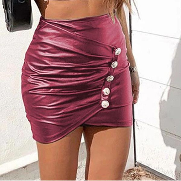 skirts faxu pu leather skirt for woman button black/high waisted/pencil womens autumn wrap mini female
skirts faxu pu leather skirt for woman button black/high waisted/pencil womens autumn wrap mini female