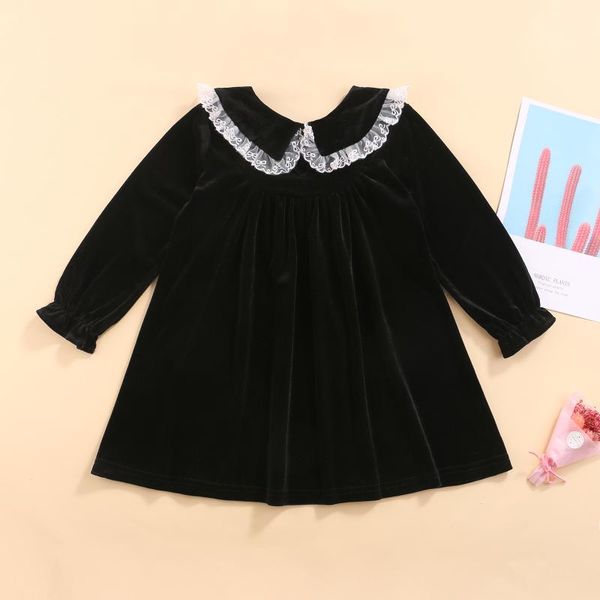 girl's dresses spring autumn little girl\u2021s casual long sleeve dress fashion golden velvet solid color lace trim doll collar a-line, Red;yellow
girl's dresses spring autumn little girl\u2021s casual long sleeve dress fashion golden velvet solid color lace trim doll collar a-line, Red;yellow