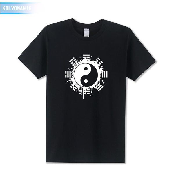 men's t-shirts haikyuu 2021 fashion summer brand t shirt men chinese tai chi ying yang tshirt printed cotton clothing t-shirt tees, White;black
men's t-shirts haikyuu 2021 fashion summer brand t shirt men chinese tai chi ying yang tshirt printed cotton clothing t-shirt tees, White;black