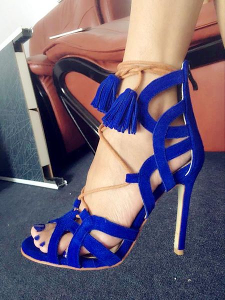 fantastic royal cage sandals hollow out cross strappy lace-up fringe shoes stiletto heel gladiator tassel pumps, Black
fantastic royal cage sandals hollow out cross strappy lace-up fringe shoes stiletto heel gladiator tassel pumps, Black