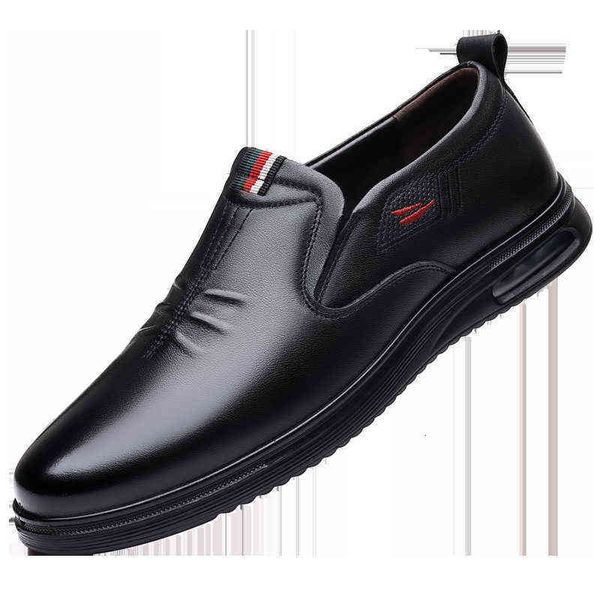 2021 autumn men's busins casual sho leather breathable middle-aged dad's single soft sole
2021 autumn men's busins casual sho leather breathable middle-aged dad's single soft sole